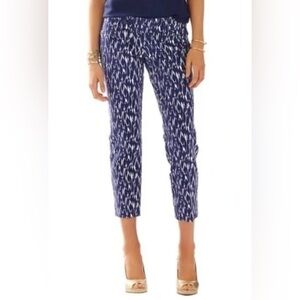 Lilly Pulitzer Fish School Pants, size 12